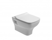 Wall hung WC pan 53x35 cm.