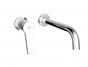 Built-in single lever basin mixer