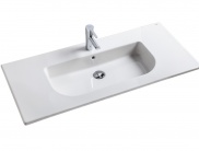 Lavabo de sobremueble 101x46 cm.