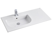 Lavabo de sobremueble 91x46 cm.